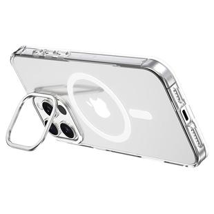 迪沃DEVIA冰晶系列支架防摔磁吸保护壳iPhone16透明硬手机壳适用于苹果16ProMax