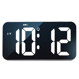 电子大时钟客厅钟表2025新款挂墙闹钟摆台式数字显示挂钟起床神器