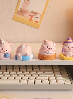 解压萌宠嘟嘟猪卡通办公室桌面摆件公仔装饰礼物学生小儿童玩具
