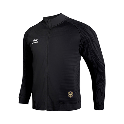 李宁运动休闲男女立领开衫卫衣