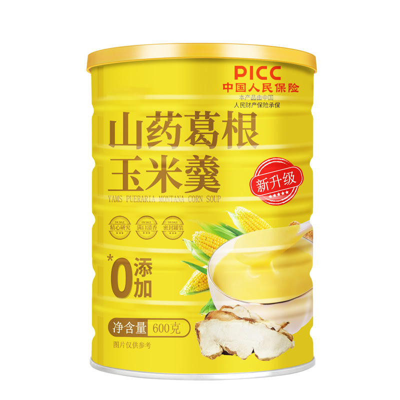 山藥葛根玉米羹糊官方旗艦店即食低脂飽腹?fàn)I養(yǎng)早餐多谷物粗糧代餐