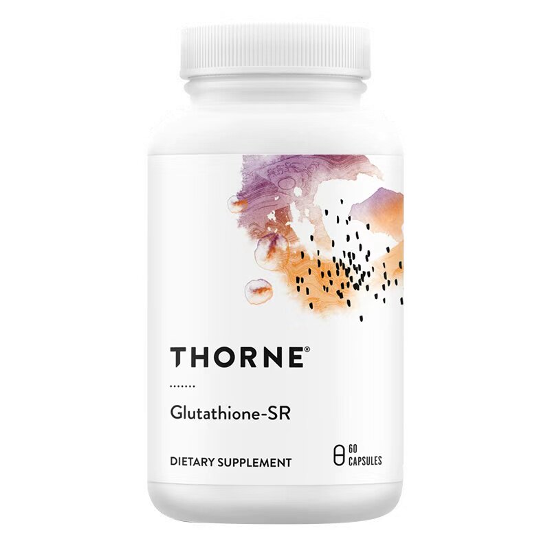Thorne悦恩还原型谷胱甘肽三重焕美白胶囊淡斑提亮水光片SA540