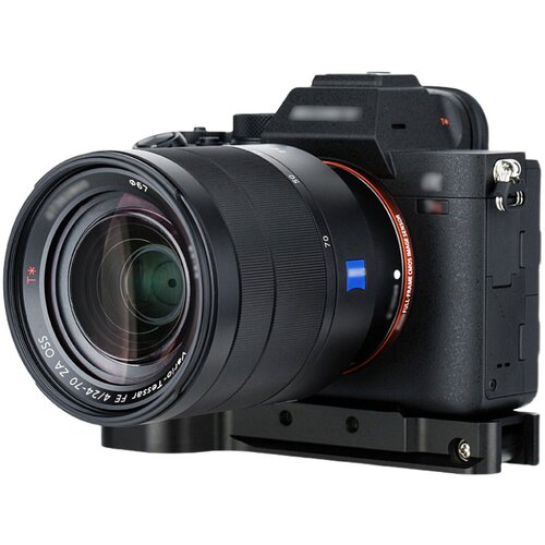 JJC 适用索尼A7M4手柄A7M5 A7R5 A7RM4 A7R3 A7R2 A7M3 A7S3 A7RV A9 A1底座微单相机拓展底板配件