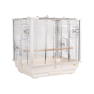 优嗖鹦鹉笼子不锈钢鸟笼家用横丝玄凤虎皮牡丹繁殖笼易清洁防溅出