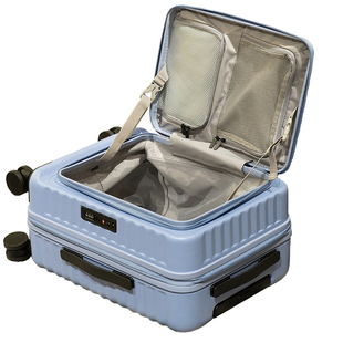 前开口行李箱女大容量可扩容2026新款侧开拉杆箱20寸登机旅行箱男