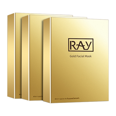 泰国妆蕾ray补水面膜金色30片