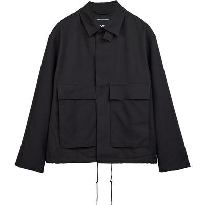 Y-3/Y3山本耀司2025秋季新品男士高领流苏涂鸦休闲夹克外套JN3719