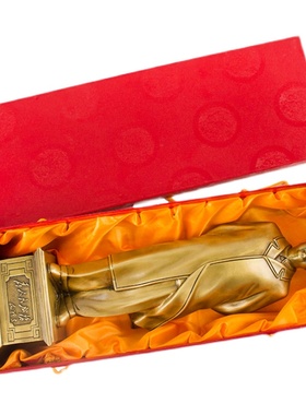 雕塑全身新居乔迁礼品毛主席铜像