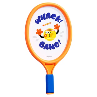 mideer弥鹿儿童2合1羽毛球拍室内网球轻便运动双拍小学生球类玩具