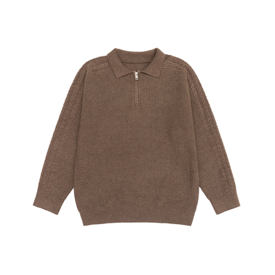 CHANMONTH美式复古休闲针织衫