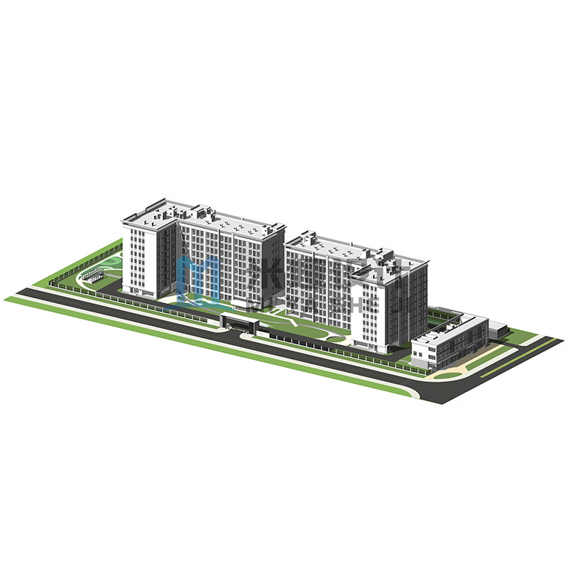 revit建模BIM代画场布建2D/3D绘图