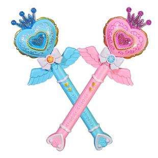 仙女魔法棒发光音乐儿童玩具爱莎公主魔仙闪光小女孩女童生日礼物