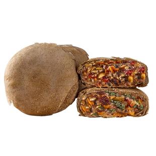 金面杖荞麦酥皮月饼无添加蔗糖五仁黑芝麻奇亚籽中秋礼盒手工苏式