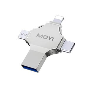 苹果U盘加密四合一USB3.0安卓typec手机电脑两用高速闪存金属优盘