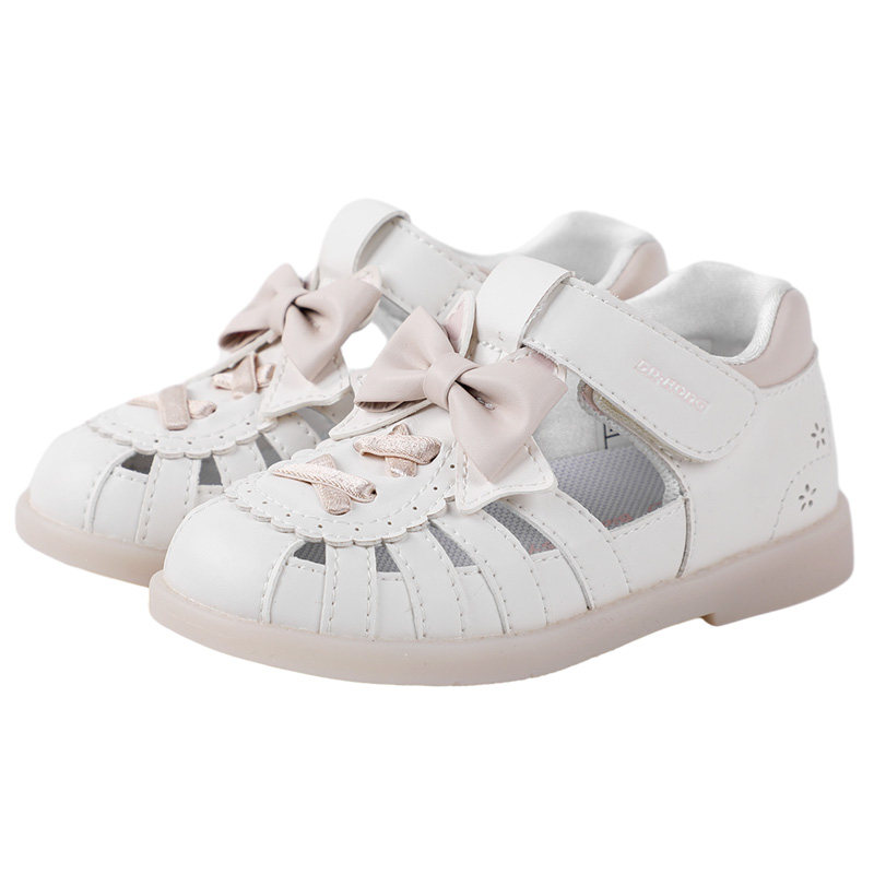 Dr.Kong江博士童鞋2026夏季新款魔术贴透气学步鞋女宝宝公主凉鞋