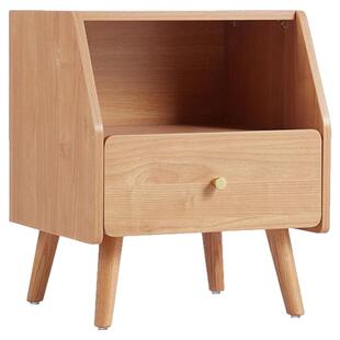 林氏家居北欧床头柜卧室简约原木色柜子储物床头收纳柜边柜角柜