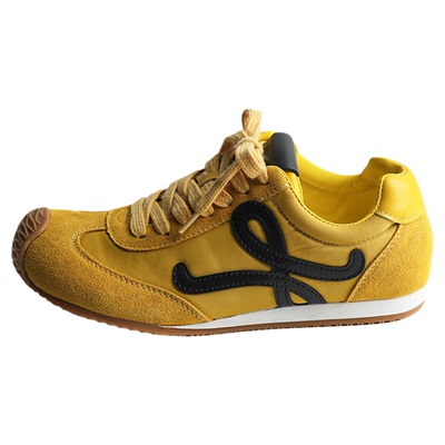 【二点studio】黄色德训鞋女款