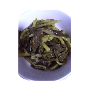 干湿酸菜玉米糁饼西峡淅川红薯叶杆萝卜缨腊菜新鲜蔬菜河南无防腐