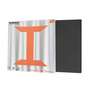 WINION莹恋严选单海绵薄海绵长胶单胶皮正胶生胶乒乓球胶皮反胶用