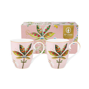 【荷兰进口】Pip Studio马洛雷勒花园马克杯对杯咖啡杯生日礼物