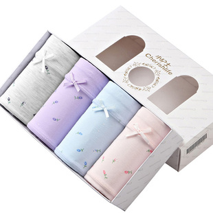 小护士内裤女薄款莫代尔棉高腰三角裤头大码胖mm妈妈舒适短裤底裤