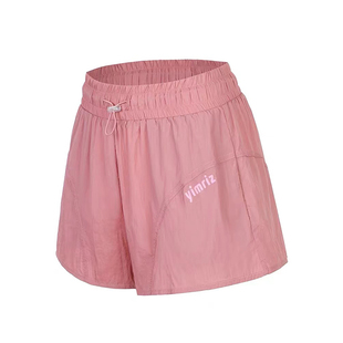 假两件瑜伽服运动短裤女夏季薄款高腰防走光休闲跑步训练健身裤