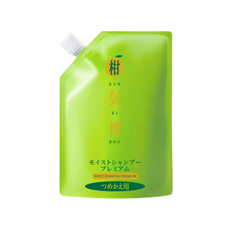 日本柑气楼柑橘洗发露控油修护洗发水保湿防断发护发洗头膏芳香
