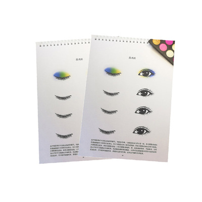 专业化妆师眼影素描手绘美人图