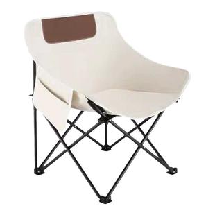 户外折叠椅便携式月亮椅露营椅子野餐桌椅沙滩椅钓鱼椅小马扎凳子