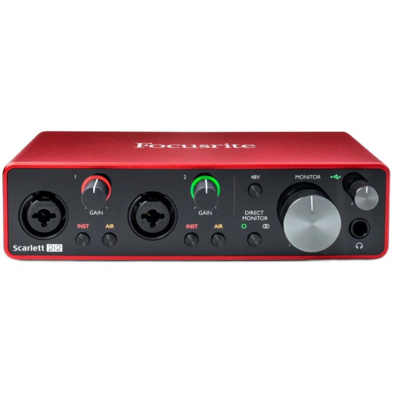 focusrite福克斯特四代编曲声卡