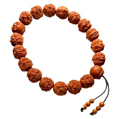 小籽十八罗汉猴头手串