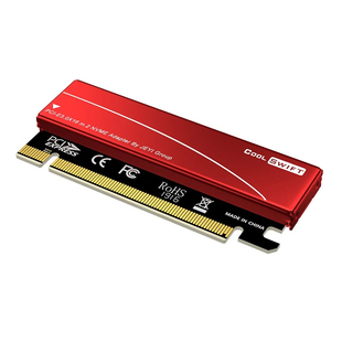 JEYI佳翼m2固态硬盘NVME转pcie4.0转接卡M.2转pcie x4硬盘盒扩展