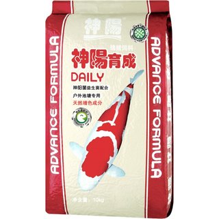 神阳锦鲤饲料增体成长鱼食增色专用鱼粮主食观赏鱼颗粒鱼饲料10kg