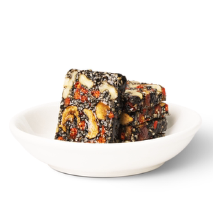 黑芝麻红枣核桃软糕枸杞孕妇健康零食佰味良田无蔗糖休闲小零食