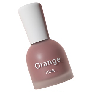 orange多巴胺指甲油女免烤快干裸色2025年新款春夏显白可撕拉