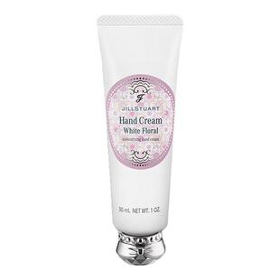 日本JILLSTUART白花香护手霜补水保湿滋养嫩滑手部肌肤防干裂粗糙