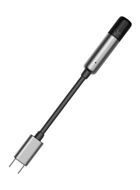 山灵UA Mini解码耳放线小尾巴Typec转3.5mm耳机转接头支持安卓iOS