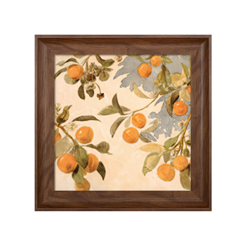 中古风植物花卉DIY数字油画