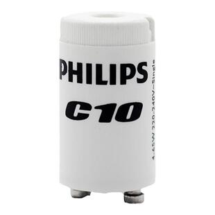 飞利浦荧光灯启动器 C10 4-65W 220-240V启辉器跳泡C10/S10/C2/S2