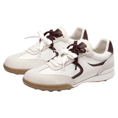 飞行日记蹀愫秋冬百搭撞色德训鞋不累脚休闲运动鞋TA65162-50