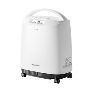 国家补贴 鱼跃制氧机5L医用老人直流变频32分贝轻音省电节能S-5BW