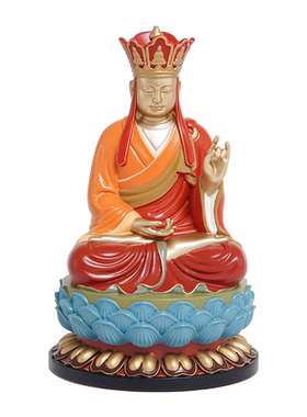 地藏王黄铜材质玄关装饰品