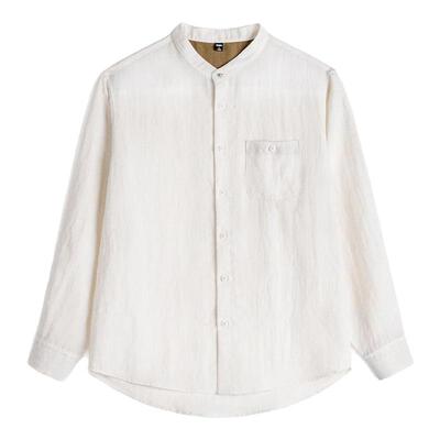 马登老钱风衬衫莱赛尔面料