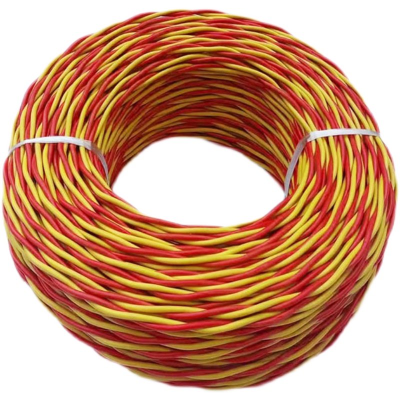 家用2芯软电线1/1.5/2.5平RVS花线电车充延长电线双绞线灯头线