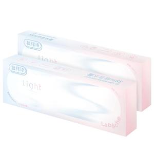 拉拜诗日抛隐形眼镜双子片light双含水10片便携装官方旗舰店
