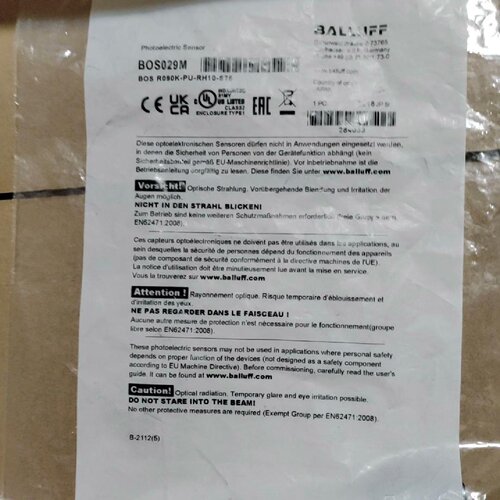 BOS029M BOS R090K-PU-RH10-S75 巴鲁夫光电开关感测器议价维修