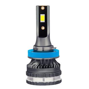 汽车前雾灯LED灯泡H11黄金眼H3黄金光881H7H8激光大灯防改装超亮