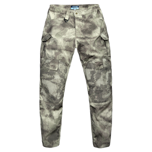 异种兵废墟迷彩战术军迷裤男户外修身束脚工装长裤子防风加厚秋冬