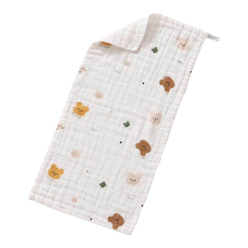 婴儿口水巾新生儿纯棉超软小方巾宝宝专用洗脸巾儿童用品纱布毛巾