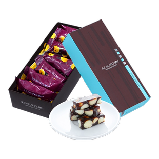 中国台湾特产糖村南枣火山豆豆果牛轧糖195g进口休闲零食伴手礼